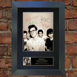 THE SMITHS Mounted Signed Photo Reproduction Autograph Print A4 115