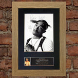 TUPAC SHAKUR Rap Artist Very Rare Signed Autograph Mounted Photo RE-PRINT A4 664