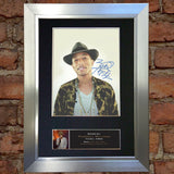 PHARRELL WILLIAMS Happy Signed Autograph Mounted Photo Repro A4 Print 433