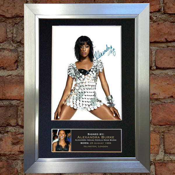 ALEXANDRA BURKE Mounted Signed Photo Reproduction Autograph Print A4 231