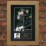 BILLIE JOE ARMSTRONG No1 Mounted Signed Photo Reproduction Autograph Print A4 73