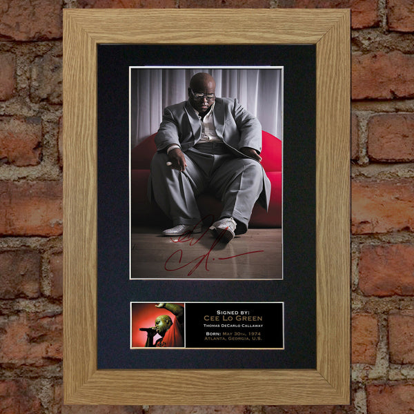 CEE LO GREEN Mounted Signed Photo Reproduction Autograph Print A4 159