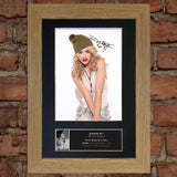 RITA ORA Mounted Signed Photo Reproduction Autograph Print A4 278