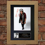 BRUNO MARS Mounted Signed Photo Reproduction Autograph Print A4 93