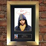 CHRIS BROWN Mounted Signed Photo Reproduction Autograph Print A4 96