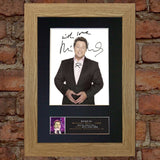 MICHAEL BALL Signed Autograph Mounted Photo Reproduction PRINT A4 653