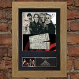 U2 Mounted Signed Photo Reproduction Autograph Print A4 199