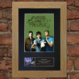FOSTER THE PEOPLE Mounted Signed Photo Reproduction Autograph Print A4 363