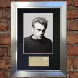 JAMES DEAN Signed Autograph Mounted FAN CLUB Photo Reproduction PRINT A4 615