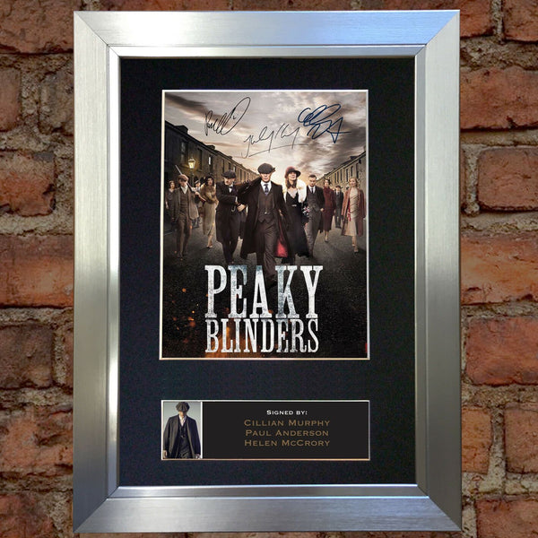 PEAKY BLINDERS Autograph Mounted Signed Photo Reproduction Print Poster 763