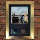 BON JOVI Mounted Signed Photo Reproduction Autograph Print A4 110