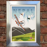 NEPAL VINTAGE RETRO TRAVEL Poster Nostalgic Home Print Wall Decor #57