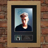 JUSTIN BIEBER No2 Signed Autograph Mounted Photo Repro A4 Print 444