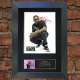 DIZZEE RASCAL Autograph Mounted Photo Reproduction QUALITY PRINT A4 395