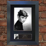 AUDREY HEPBURN Signed Autograph Mounted Photo Reproduction Print A4 513
