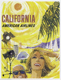 CALIFORNIA VINTAGE RETRO TRAVEL Poster Nostalgic Home Art Print Wall Decor #24