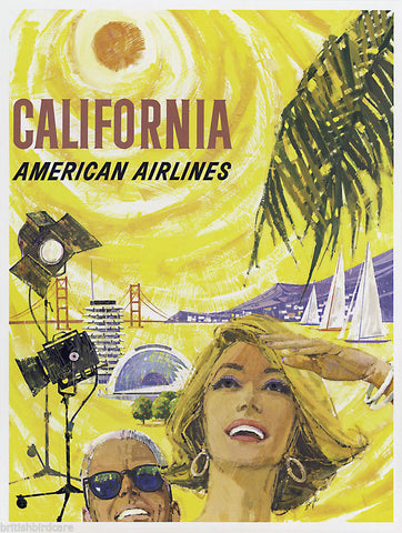 CALIFORNIA VINTAGE RETRO TRAVEL Poster Nostalgic Home Art Print Wall Decor #24