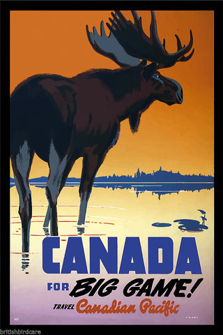 CANADA VINTAGE RETRO TRAVEL Poster Nostalgic Home Art Print Wall Decor #25