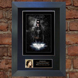 ANNE HATHAWAY Batman Signed Autograph Mounted Photo REPRODUCTION PRINT A4 105