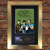 FOSTER THE PEOPLE Mounted Signed Photo Reproduction Autograph Print A4 363