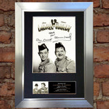 LAUREL & HARDY No2 Quality Signed Mounted Autograph Photo Print (A4) 593