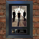 WHITE LIES Mounted Signed Photo Reproduction Autograph Print A4 114