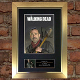 NEGAN J DEAN The Walking Dead Signed Autograph Mounted Photo Repro A4 Print 633
