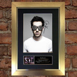 CALVIN HARRIS Mounted Signed Photo Reproduction Autograph Print A4 306