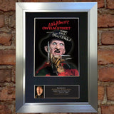 ROBERT ENGLUND Freddie Kruger Autograph Mounted Photo REPRO QUALITY PRINT A4 381