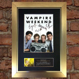 VAMPIRE WEEKEND Quality Autograph Mounted Signed Photo Reproduction PRINT A4 369