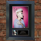 EMELI SANDE Mounted Signed Photo Reproduction Autograph Print A4 294