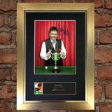JIMMY WHITE Snooker Signed Quality Autograph Mounted Photo Repro A4 Print 489