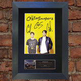 CHAINSMOKERS  Band Signed Autograph Mounted Photo RE-PRINT A4 650
