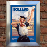 HOLLAND VINTAGE RETRO TRAVEL Poster Nostalgic Home Art Print Wall Decor #35