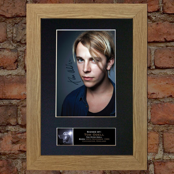 TOM ODELL Mounted Signed Photo Reproduction Autograph Print A4 355