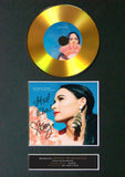 #187 KASEY MUSGRAVES Golden Hour GOLD DISC Album Signed Autograph Mounted Print