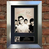 THE SMITHS Mounted Signed Photo Reproduction Autograph Print A4 115