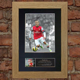 JACK WILSHERE Signed Mounted Photo Reproduction Autograph A4 387