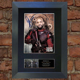 SUICIDE SQUAD Deadshot Will Smith Signed Autograph Mounted Photo Repro Print 620