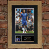 EDEN HAZARD chelsea Mounted Signed Photo Reproduction Autograph Print A4 270