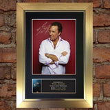 TOM JONES Mounted Signed Photo Reproduction Autograph Print A4 61