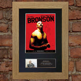 BRONSON Tom Hardy Autograph Mounted Photo Reproduction PRINT A4 374