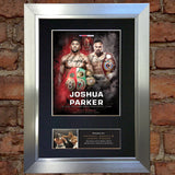 Anthony Joshua v Joseph Parker Quality Autograph Signed Photo Repro Print 721