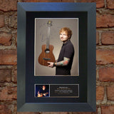 ED SHEERAN No3 Signed Autograph Mounted Photo REPRODUCTION PRINT A4 400