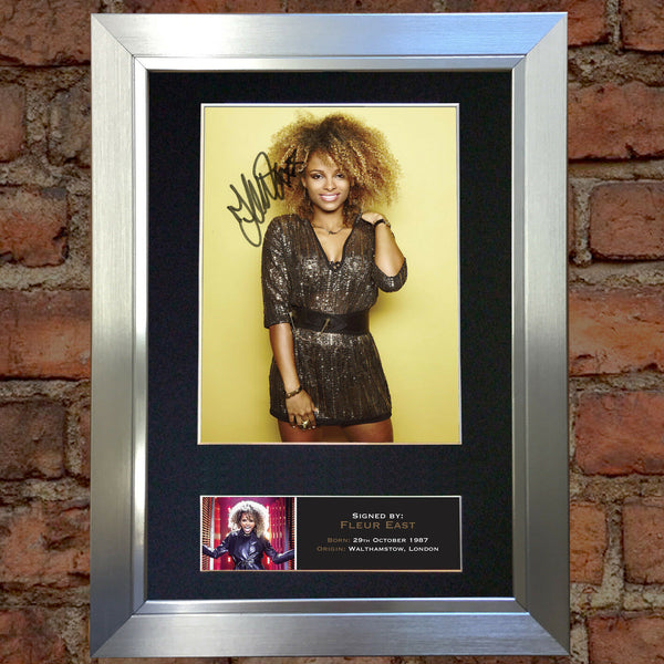 FLEUR EAST Signed Autograph Quality Mounted Photo REPRODUCTION PRINT A4 605