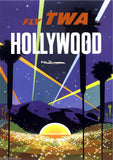 HOLLYWOOD VINTAGE RETRO TRAVEL Poster Nostalgic Home Art Print Wall Decor #36