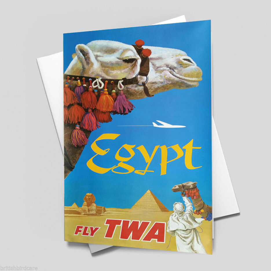 EGYPT VINTAGE RETRO TRAVEL Poster Nostalgic Home Art Print Wall Decor #30