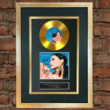 #187 KASEY MUSGRAVES Golden Hour GOLD DISC Album Signed Autograph Mounted Print