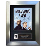 Morcombe and Wise Photo Autograph Mounted Repro Signed Print A4 809