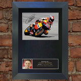 CASEY STONER Mounted Signed Photo Reproduction Autograph Print A4 44